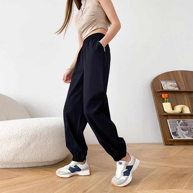 蜜略休闲裤领券下单立体裁剪