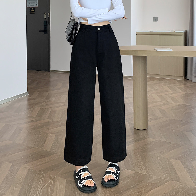 大码九分阔腿裤女2024秋季新款胖mm高腰休闲裤宽松显瘦垂感直筒裤,女装/女士精品,大码裤装,淘宝优惠券,粉丝福利购,淘宝优惠卷