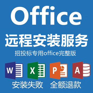 office2013完整版2010 2016远程安装标书招投标国家电网优泰正版