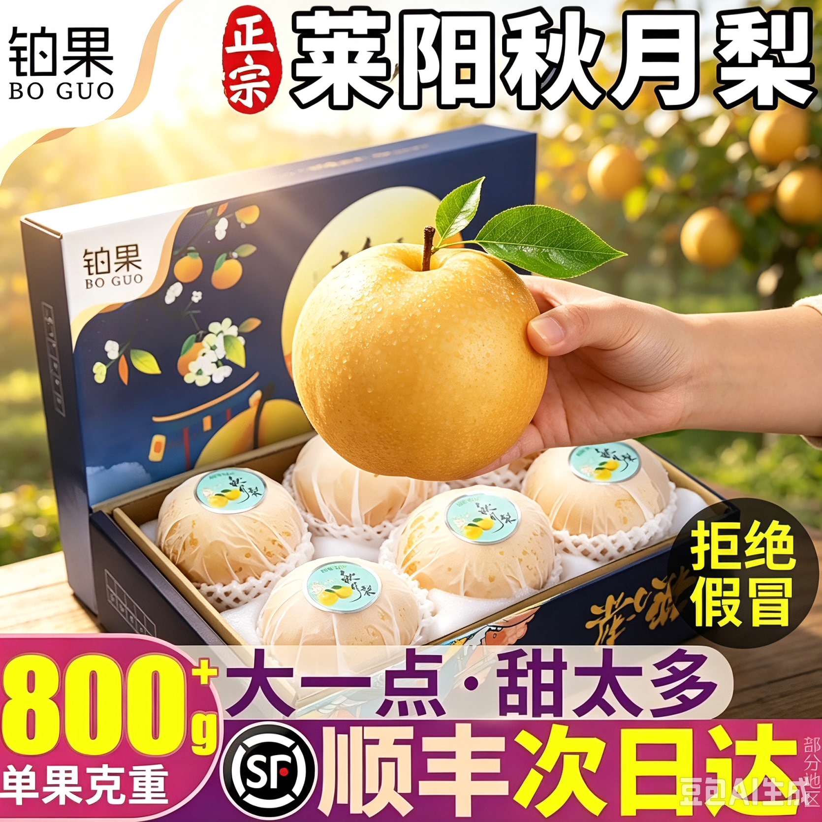 顺丰次日达丨26年头茬丨不甜包赔
