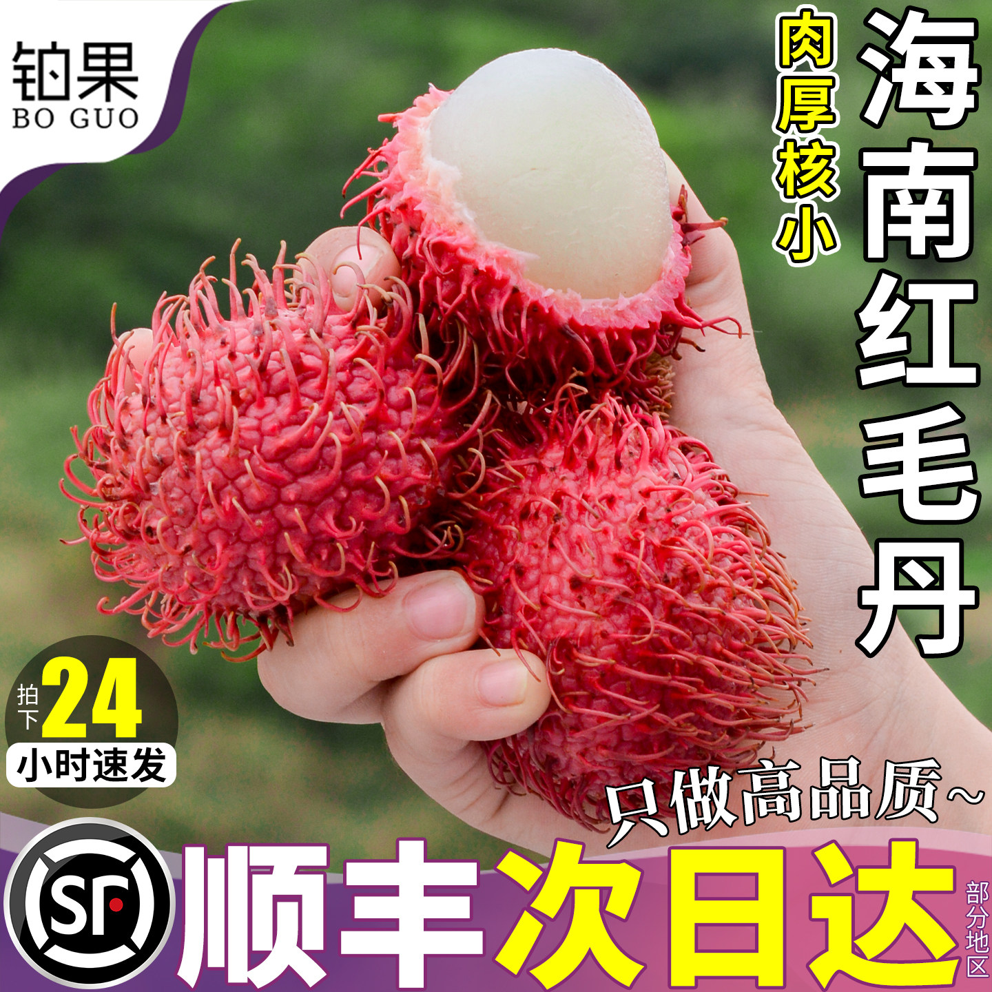 顺丰次日达丨清甜多汁丨红毛丹