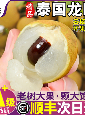 顺丰礼盒10斤大果进口泰国龙眼新鲜当季时令水果现摘桂圆整箱包邮