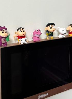 新家的100个快递 | 蜡笔小新可视门铃装饰摆件玄关房间改造小物件