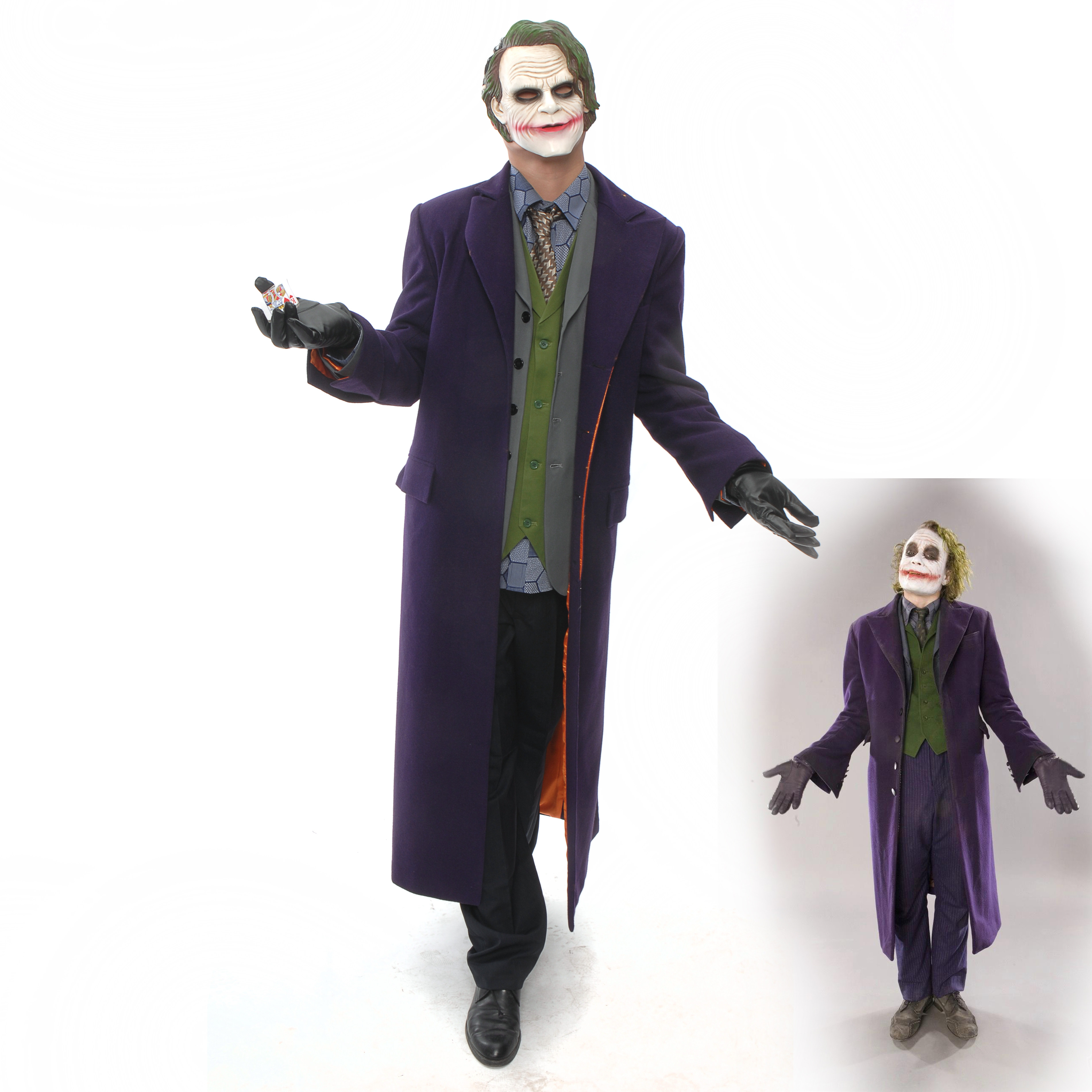 蝙蝠侠黑暗骑士Batman阿甘 Joker小丑男cosplay日常表演年会服装