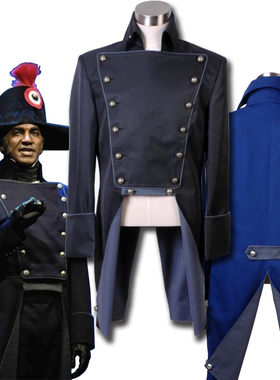 悲惨世界音乐剧诺姆·刘易斯Norm沙威javert男同款制服演出表演服