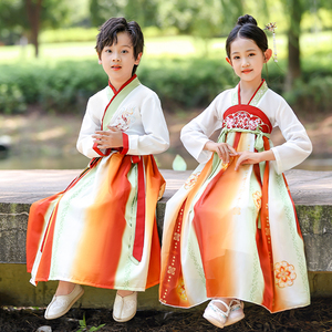 男女款三字经书童服国学