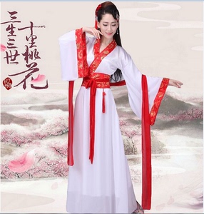 中秋节汉服牛郎织女服装嫦娥广袖