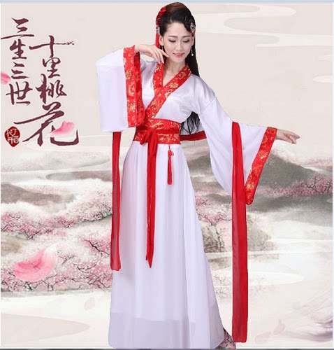 中秋节汉服牛郎织女服装嫦娥广袖