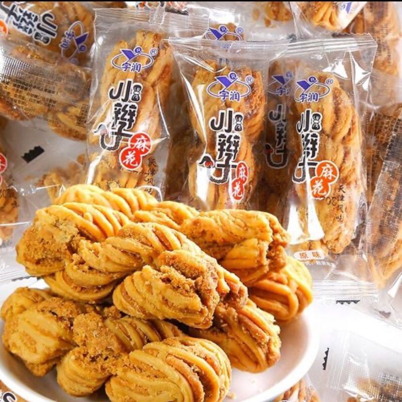 新货宇润天津麻花椒盐味原味大麻花传统糕点网红酥脆掉渣独立包装