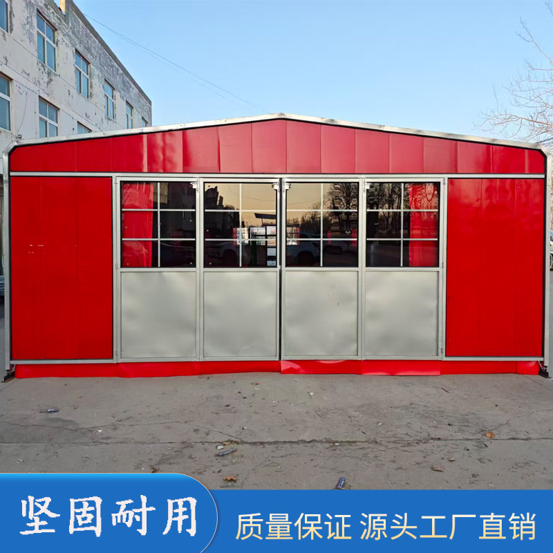 酒席帐篷推拉折叠农村红白喜事流广告帐篷/门头篷