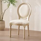 欧式 实木咖啡厅餐椅 现代简约家用凳子酒店靠背椅餐厅麻将椅子美式