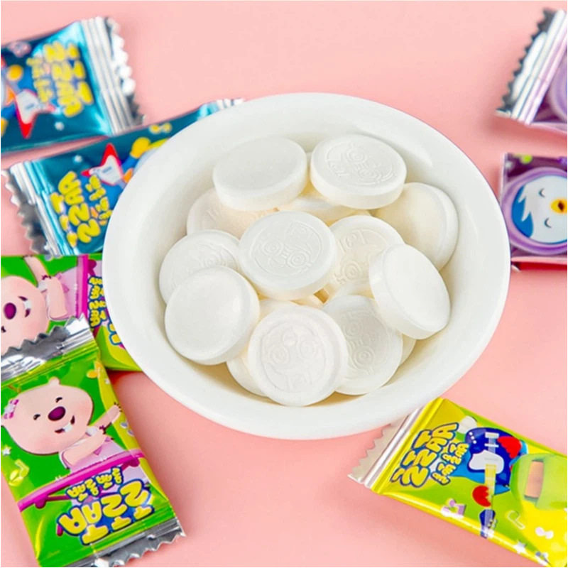 山姆冠名啵乐乐Pororo牛初乳芝士奶棒棒草莓原味零食压片糖奶贝棒