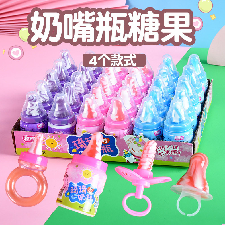 山姆冠名奶嘴糖儿童跳跳糖六一儿童节日本玩具糖零食小孩分享可爱