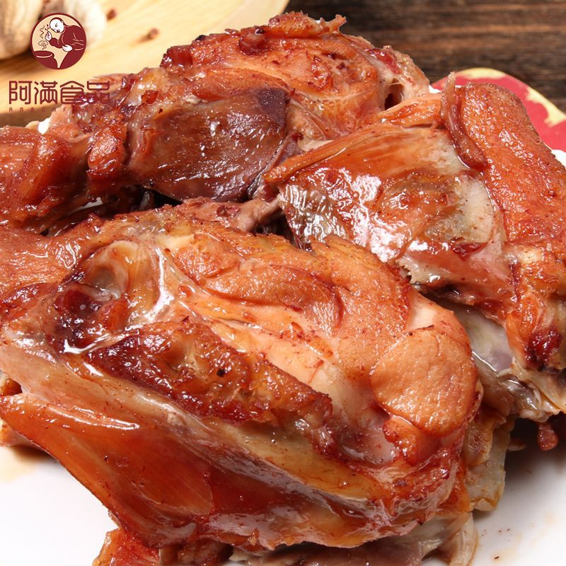山姆冠名阿满食品沈阳鸡架熏熟食五香鸡排卤味00儿时小零食小吃即