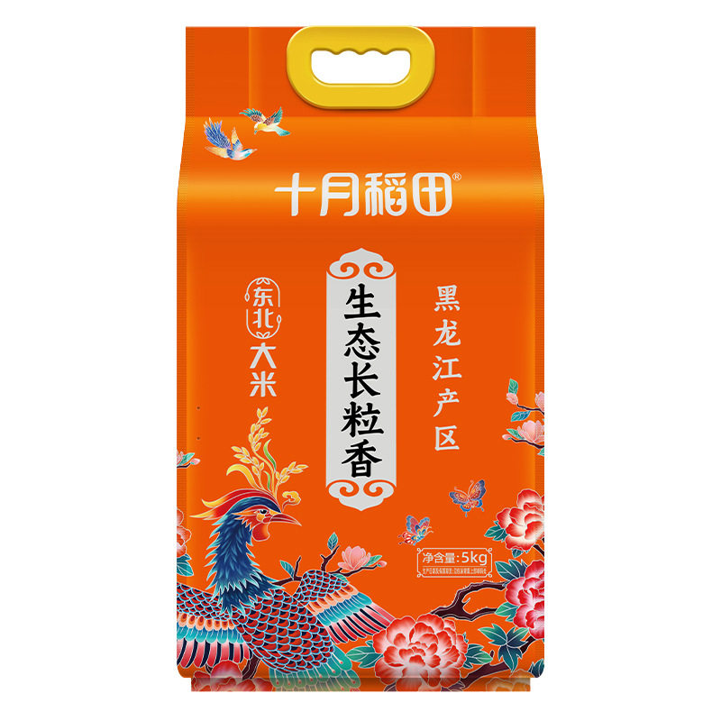 山姆冠名十月稻田 生态长粒香 东北大米5kg