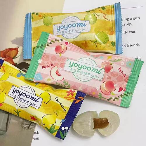 山姆冠名新西兰yoyoomi有有米哈密瓜柠檬牛油果乌龙白桃味水果夹