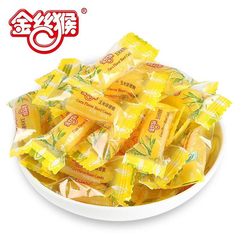 山姆冠名玉米味硬糖结婚喜糖婚糖怀旧休闲食品儿童零食糖果散装