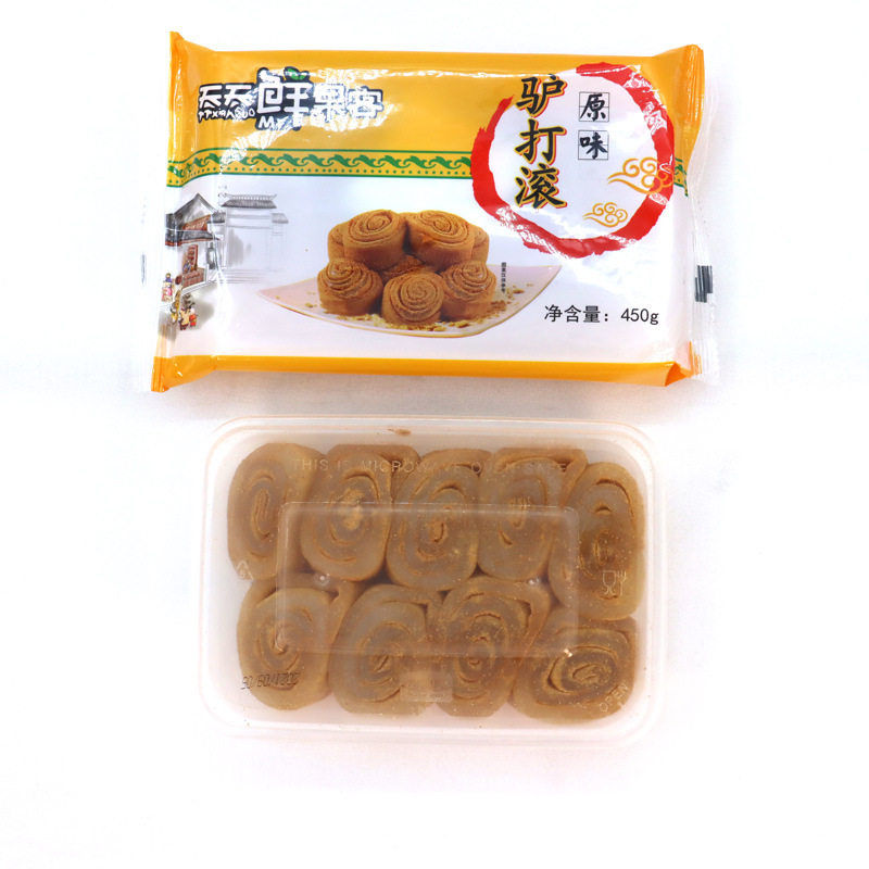 山姆冠名驴打滚450g豆沙馅糕点东北豆面卷糯米糍粑打糕老北京零食