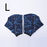 Тибетские голубые голубые полосы [L] (Отправьте ледяные манжеты)