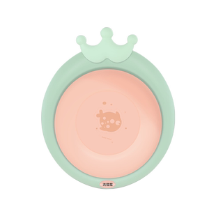 婴儿洗脸盆宝宝小盆子新生儿童洗屁股家用3个装婴童用品小鱼脸盆