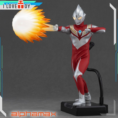 [现货] Alphamax 布衣人偶 迪迦奥特曼 强力型 红色形态 可动模型