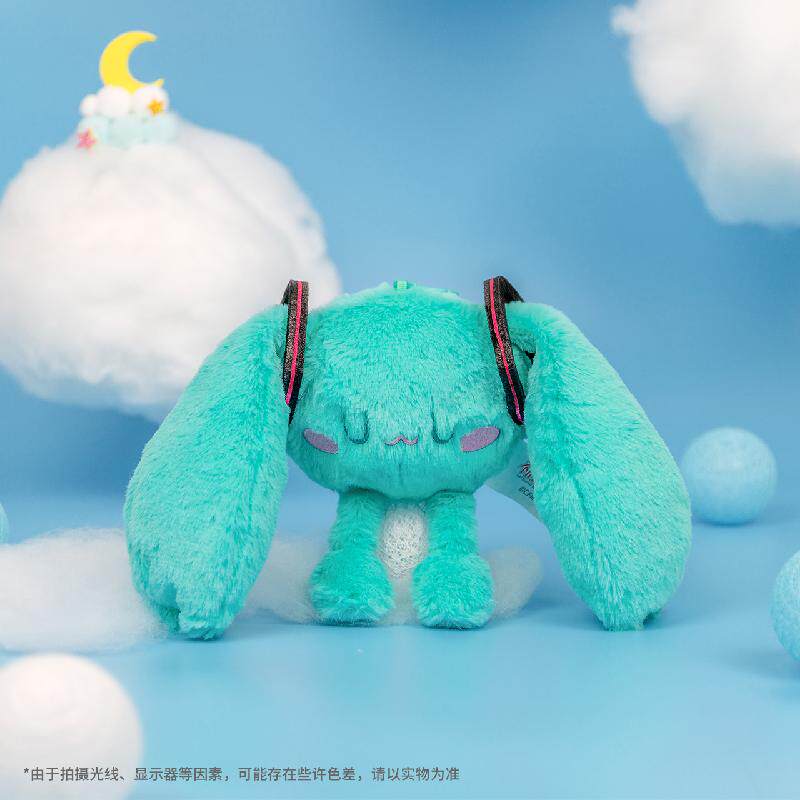 BILIBILI 하츠네 미쿠 귀여운 바디 시리즈 미니 봉제 인형 펜던트 장식품 스마일 수납 통증 가방