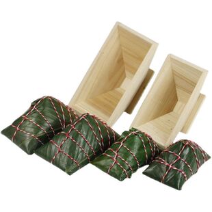 新款加长形包粽子神器新手快速包大粽的模具起角工具商用实木