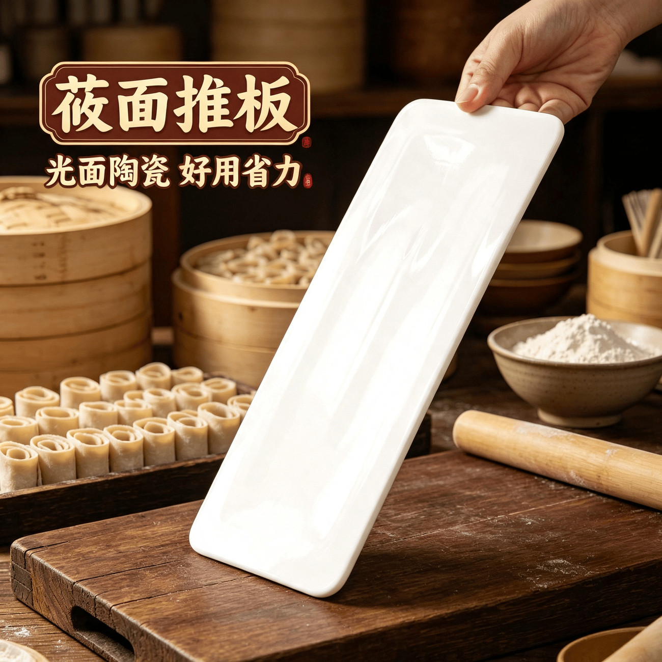 山西莜面栲栳栳石板推窝窝光滑