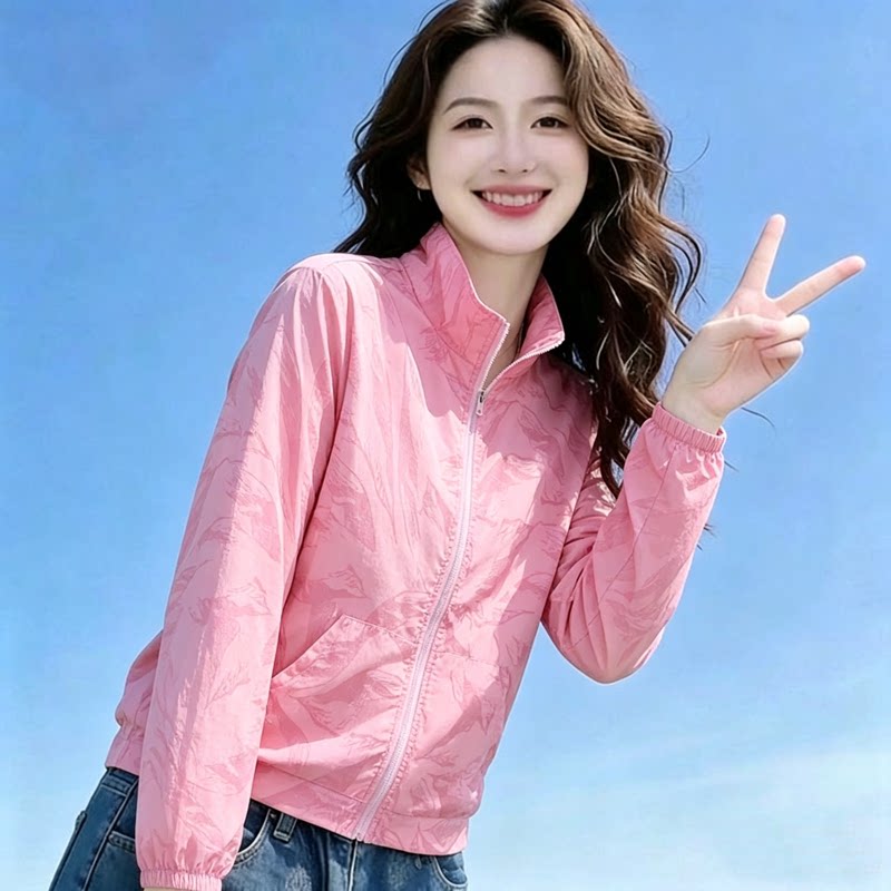 夏季新款冰丝女长袖时尚防晒衣