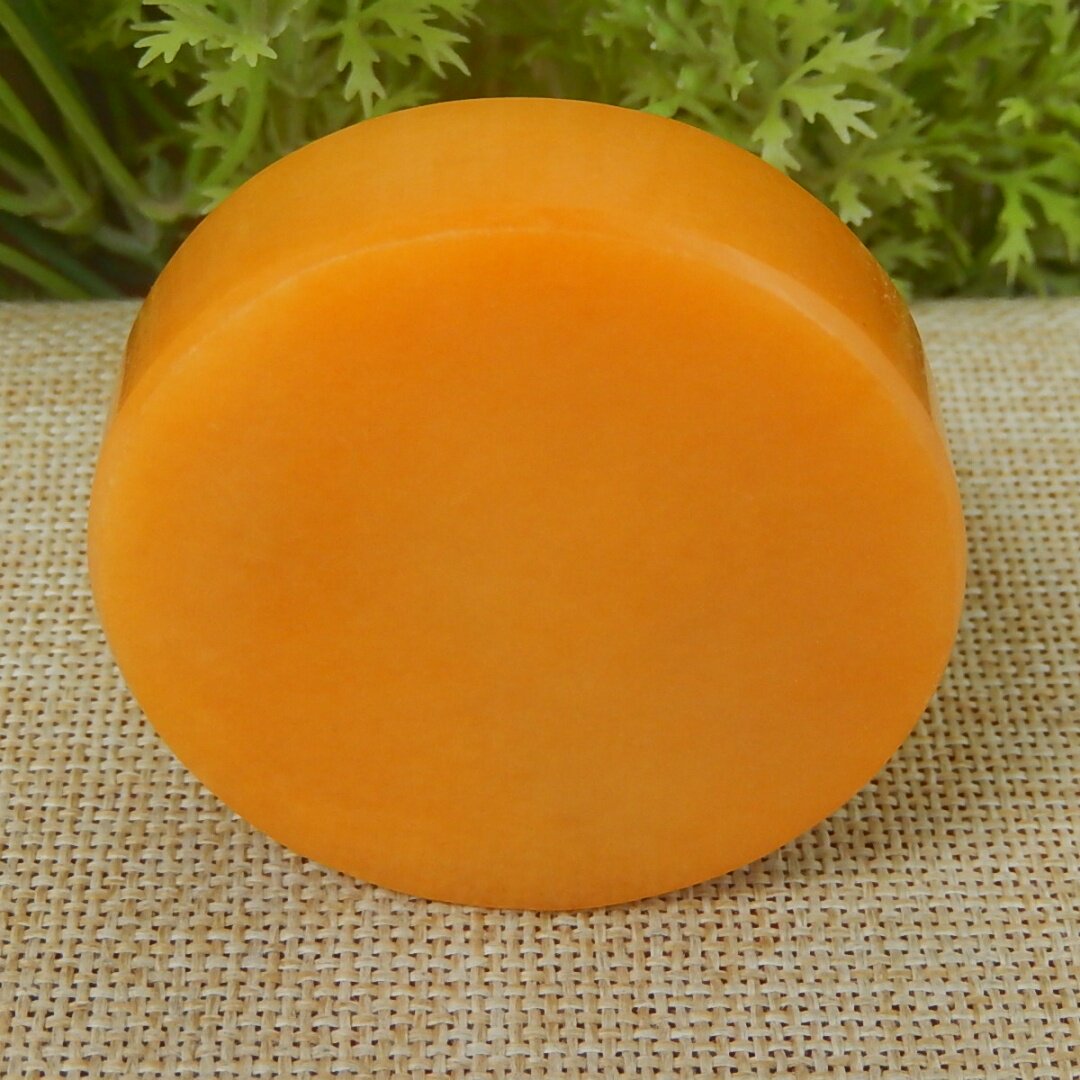 缅甸A货翡翠原石半明料玉石毛料大马坎黄翡手镯芯边角料牌子V1458