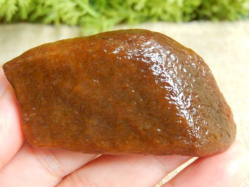 缅甸A货翡翠原石明料玉石毛料老坑大马坎红翡料子边角料挂件F8657 - 封面