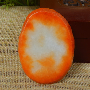 缅甸A货翡翠原石明料玉石毛料老坑大马坎红翡料子边角料牌子 K308