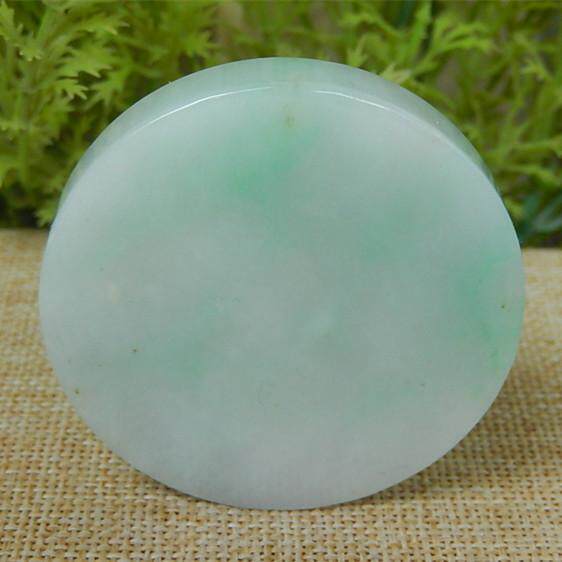 缅甸天然A货翡翠原石半明料玉石毛料冰糯种飘绿手镯芯边角料K3905