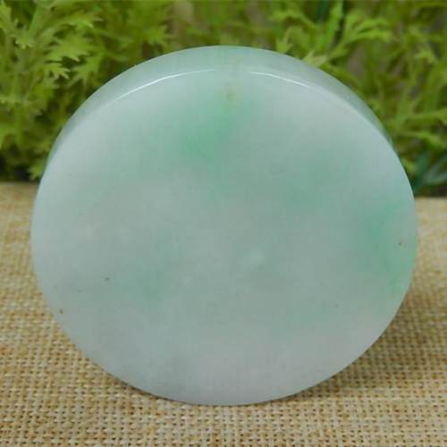 缅甸天然A货翡翠原石半明料玉石毛料冰糯种飘绿手镯芯边角料K3905