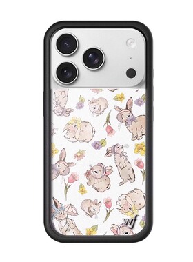 欧美fl小兔子芭蕾舞鞋两只小猫手机壳集合适用17promax/16/15/14/13/12卡通可爱硬壳全包防摔个性手机保护壳