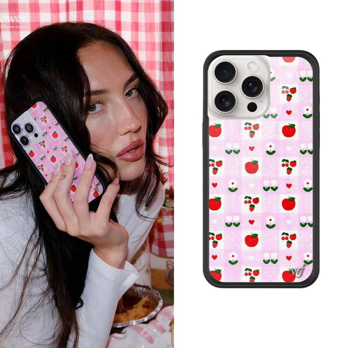 wf手机壳每日一苹果明星同款适用iPhone15/14/13Pro/Max苹果16Pro手机壳防摔时尚个性wf全包保护套17