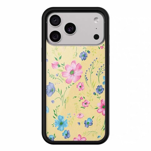 wf手机壳花漾绽放适用苹果手机壳iPhone17promax手机壳16pro硬壳14欧美17pro防摔15可爱18pro小红书同款