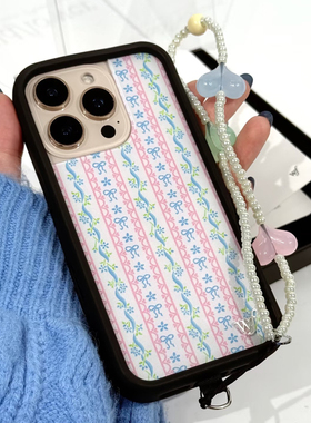 WF手机壳联名碎花洋屋Dollhouse新款手机壳适用iPhone16/15/14/13ProMax/Plus苹果17Pro欧美f野花防摔12