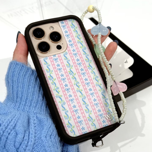 13ProMax WF手机壳联名碎花洋屋Dollhouse新款 Plus苹果17Pro欧美f野花防摔12 手机壳适用iPhone16