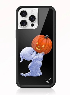 WF手机壳万圣节Itsy Bitsy Spider小蜘蛛南瓜小幽灵适用苹果17Pro手机壳iPhone16/15/14/13/12ProMax防摔可爱