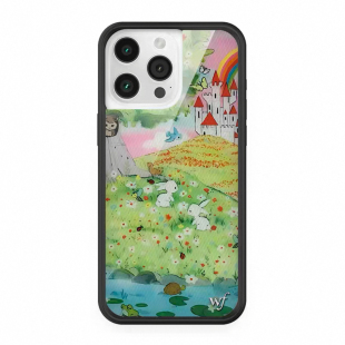 13ProMax 12Plus手机壳WF防摔保护套17 Meow赤焰豹纹适用iPhone15苹果16Pro 欧美flow联名童话世界城堡Red