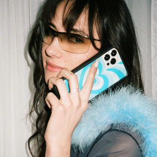 Love蓝色拿铁爱心苹果15适用iPhone14 Latte 13ProMax手机壳全包17防摔12WF保护套16 Moon 欧美f联名Blue