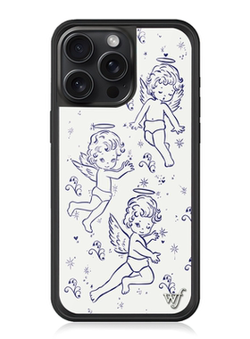 欧美f野花手机壳wf手机壳三个天使Cherubs苹果16Pro适用iPhone15/14ProMax手机壳Nailea Devora联名12防摔17