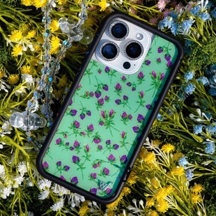 Rosie适用iPhone16 13ProMax WF防摔保护套17 WFwe春日紫玫瑰Purple Plus苹果手机壳12明星同款 Posie