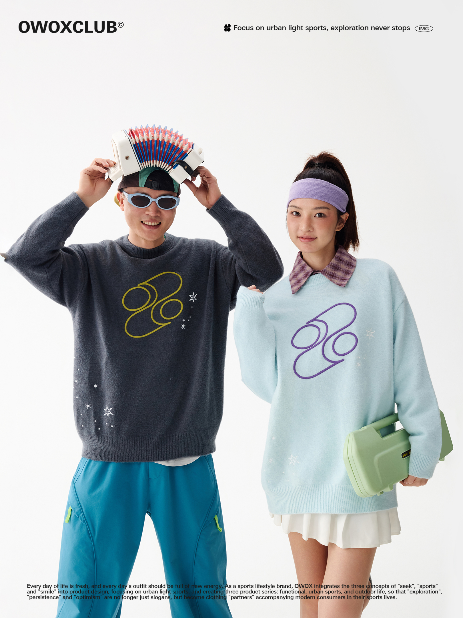 Stereo Embroidered Star Pattern Soft Round Neck Pullover Sweater for Women in Autumn and Winter, Lazy Style Loose Knitted Jacket