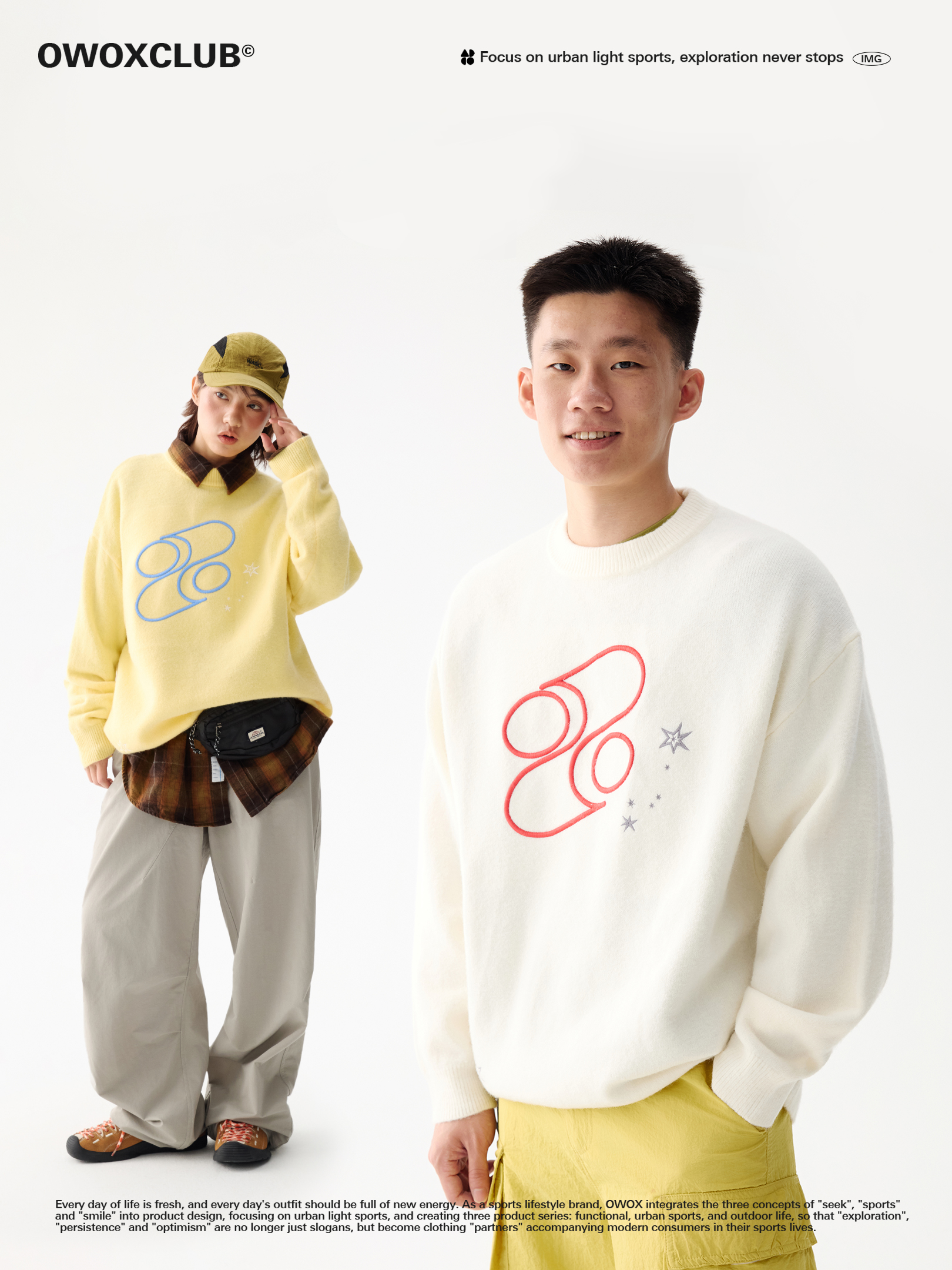 Stereo Embroidered Star Pattern Soft Round Neck Pullover Sweater for Women in Autumn and Winter, Lazy Style Loose Knitted Jacket