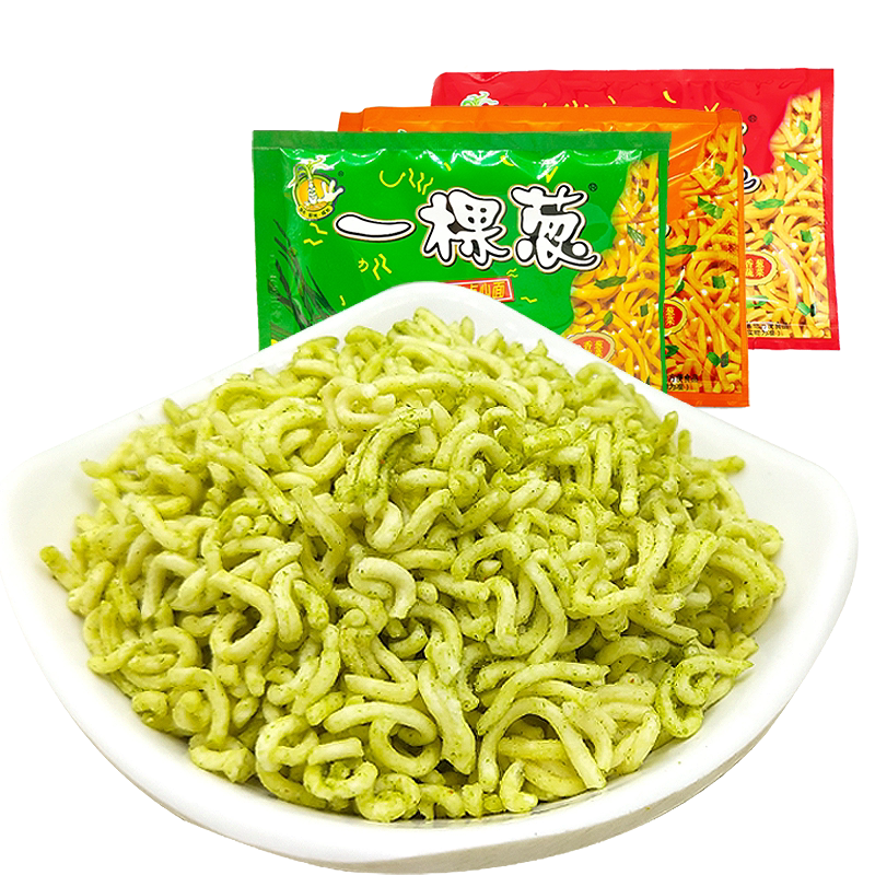 一棵葱干脆面点心面2口味混装一薯片