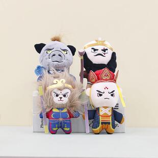 可爱萌西游记孙悟空猪八戒小挂件毛绒玩具公仔唐僧包包挂饰钥匙扣