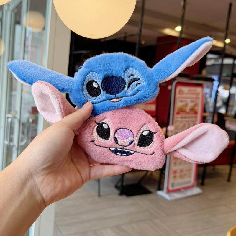 可爱史迪仔毛绒零钱包卡通小熊书包挂件公仔钥匙扣可爱迷你收纳包