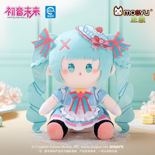 初音未来甜美交织fufum毛绒公仔